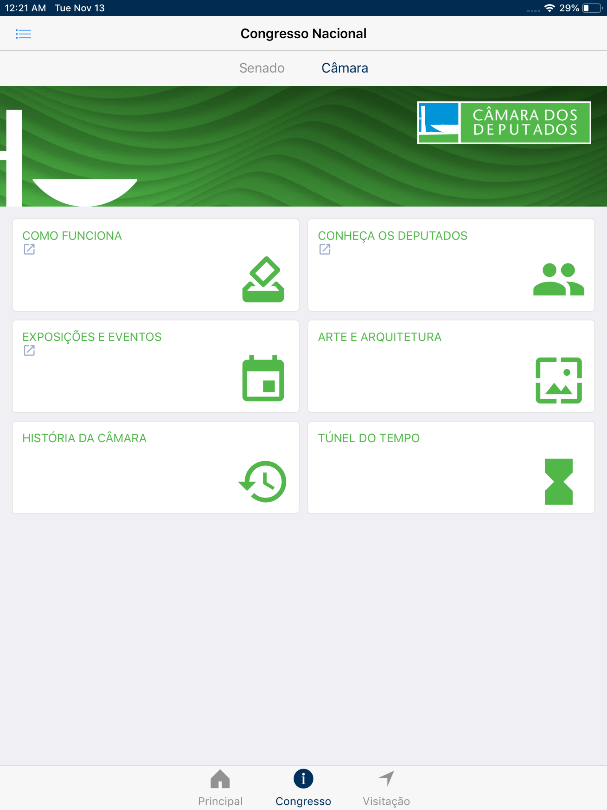Visite o Congresso Nacional screenshot 16