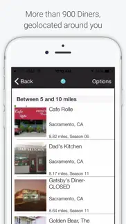diners & drive-ins tv unofficial guide iphone screenshot 2