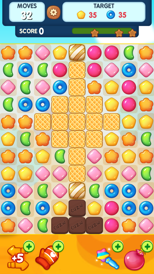 #3. Cats Candy Treats - Match 3 (iOS) By: Sebastin Michael