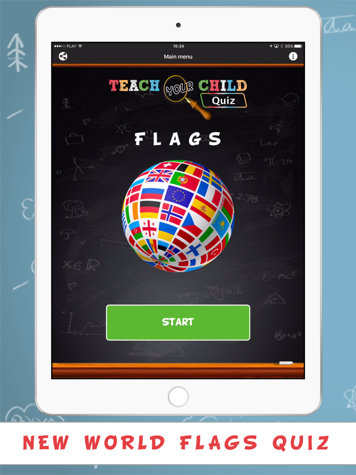 Teach Your Child Quiz - Flags