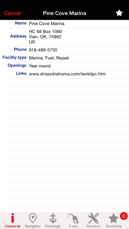 Toledo Bend GPS Nautical Chart