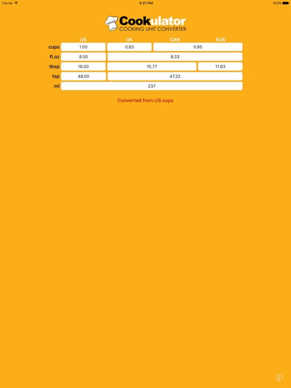 Screenshot #4 pour Cookulator - LITE