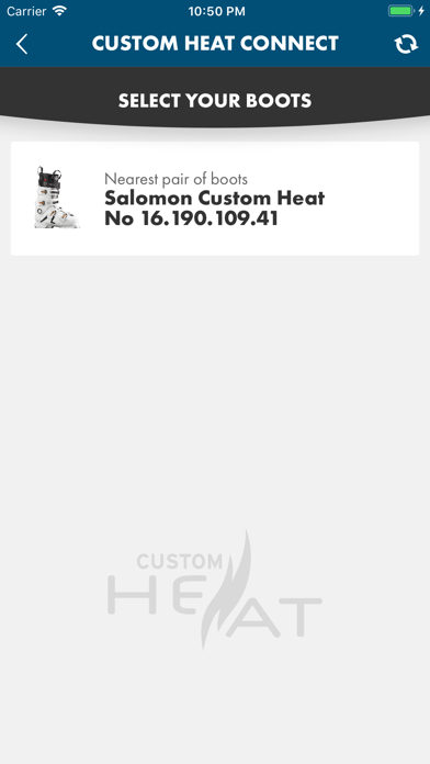 Salomon Custom Heat Connect Screenshot