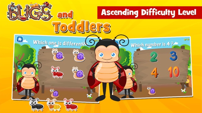 Bugs and Toddlers: Preschool Learning Games(圖2)-速報App