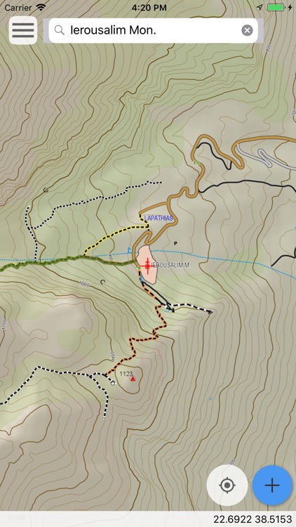 Parnassos topoguide screenshot-3