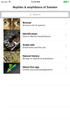 Game screenshot Reptiles and Amphibians of Sweden mod apk