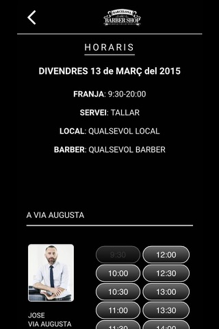 Barcelona Barber Shop screenshot 2