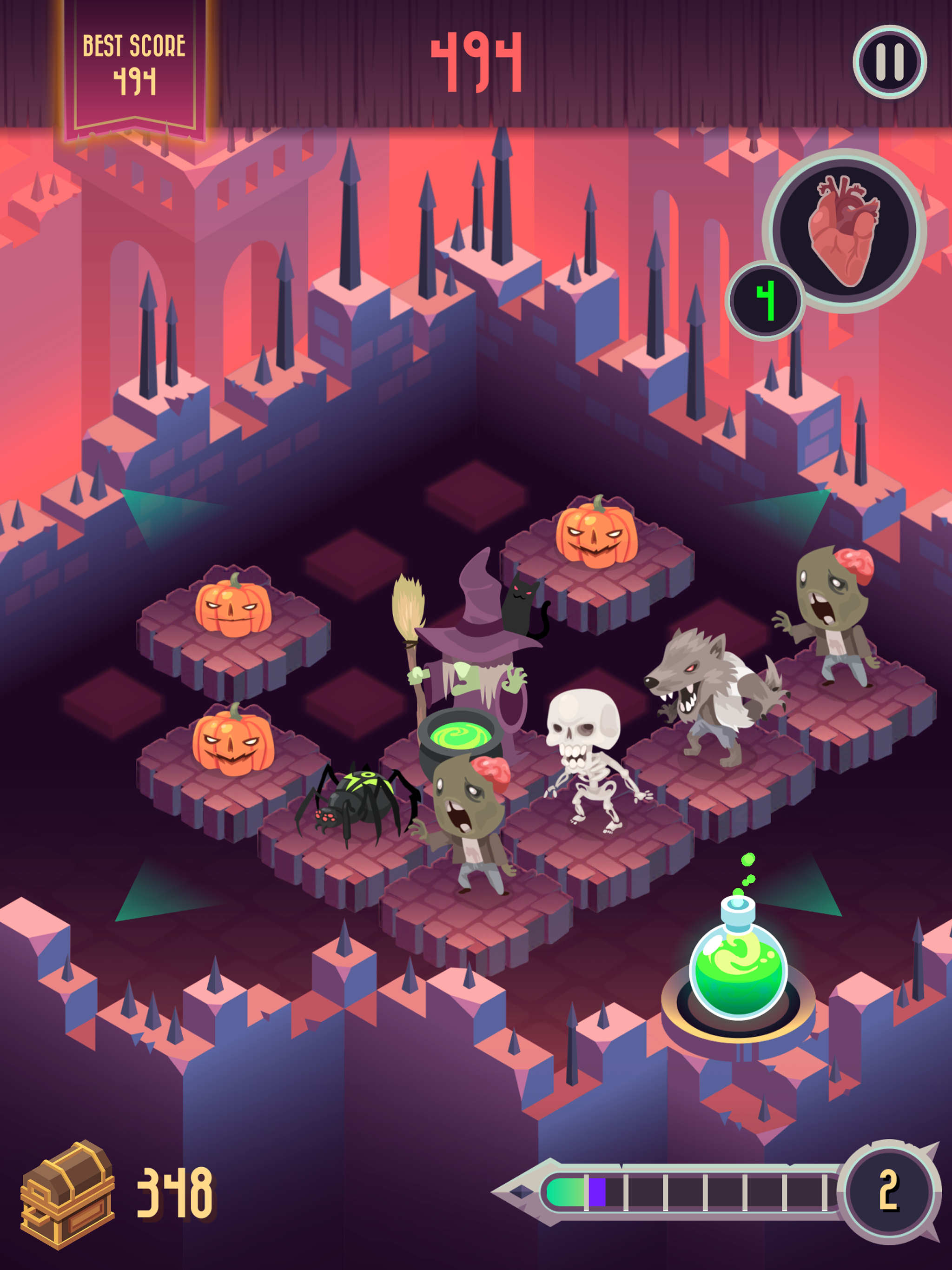 Undead 2048