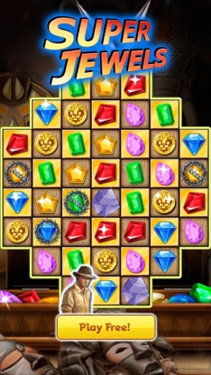 Jewel Games Quest - Match 3 # screenshot 1