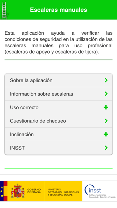 Screenshot #2 pour Escaleras manuales