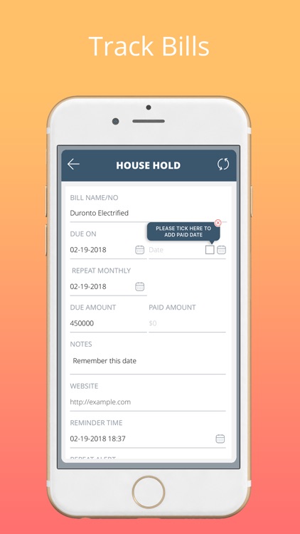 Bill Pay Reminder & Organizer+