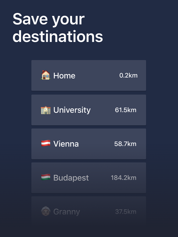 Transitnap! iPad screenshot 4 - Utilities app
