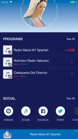 Game screenshot Radio Maria Spanish hack