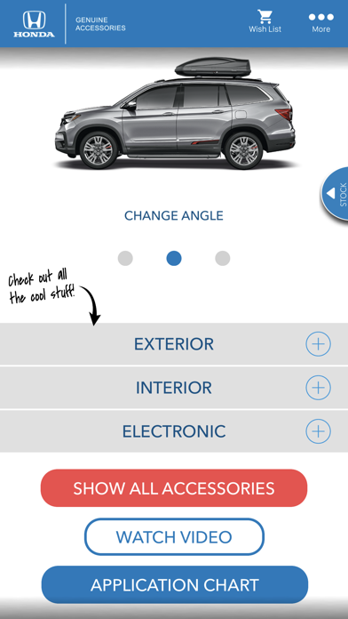 Genuine Honda Accessories screenshot 2