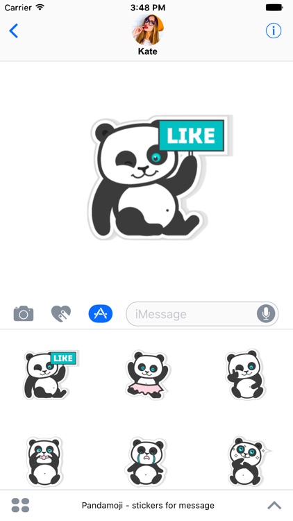 Pandamoji - stickers for message