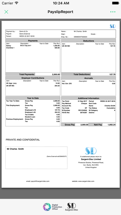 How to cancel & delete Payslip from iphone & ipad 3