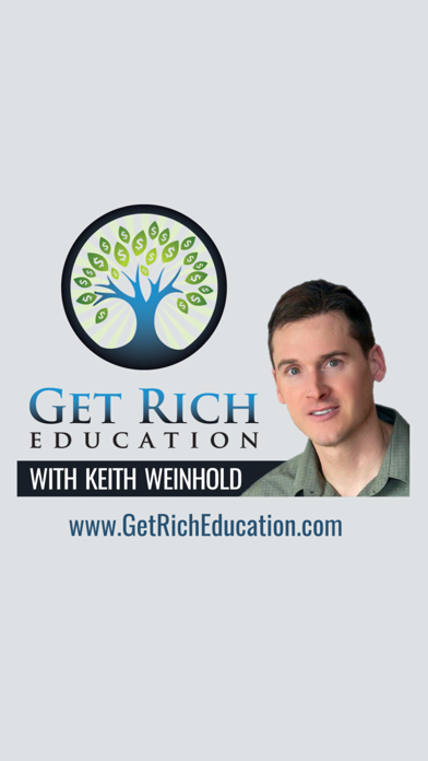 Get Rich Education App iPhone screenshot 1 - Business app