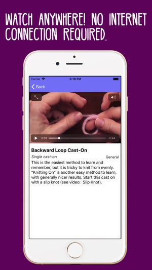 KnittingHelp Video Reference(圖2)-速報App