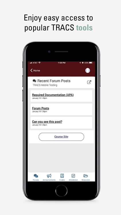 TRACS Mobile screenshot-3