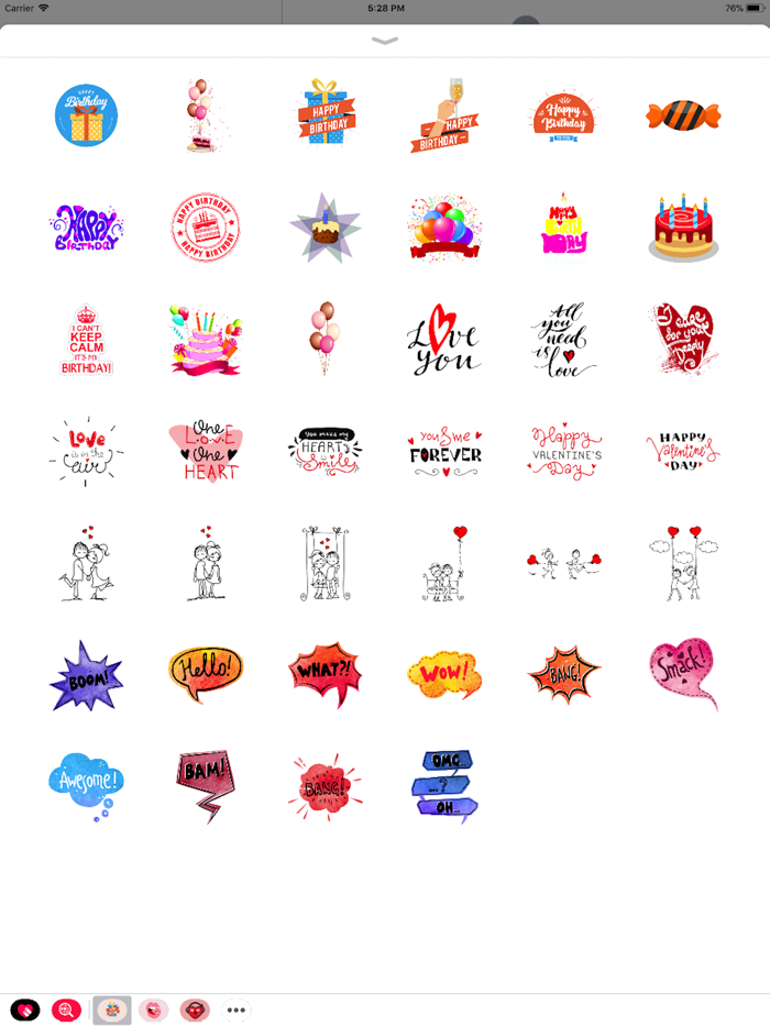 Happy Birthday Sticker