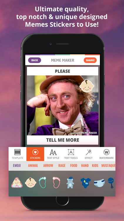 Meme Maker - Memes Generator GIF Maker Emoji maker screenshot-3