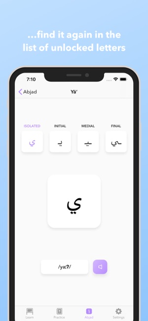 Abjapp – Arabic Alphabet(圖6)-速報App