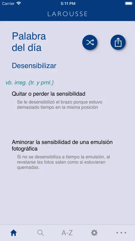 Larousse Básico de Español screenshot 5 of 5