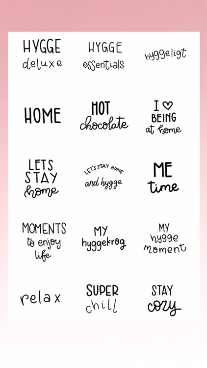 Hygge Lettering