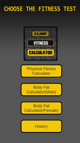 Army Fitness Workout Exercises & APFT Calculator screenshot