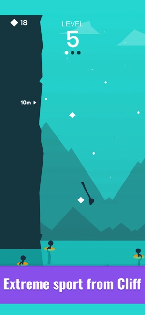 Stickman Cliff Flip Diving(圖3)-速報App