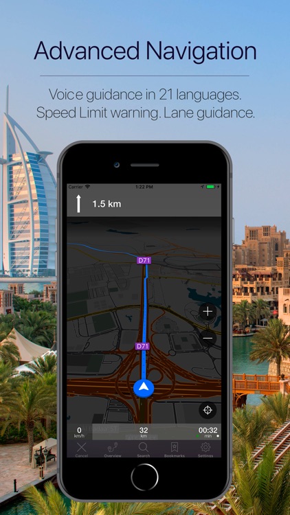 Dubai, UAE Offline Navigation screenshot-3