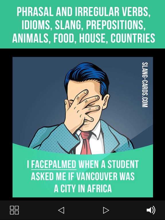 English Cards Lite iPad screenshot 5 - Education app