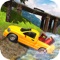 Drive offroad 4x4 pickup truck on hills and mountains to transport cargo to the hilly areas