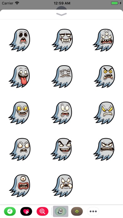 Sticker Me White Ghost screenshot 2