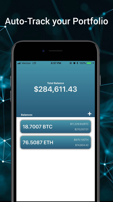 Screenshot #1 pour WalletChain - Crypto Tracker