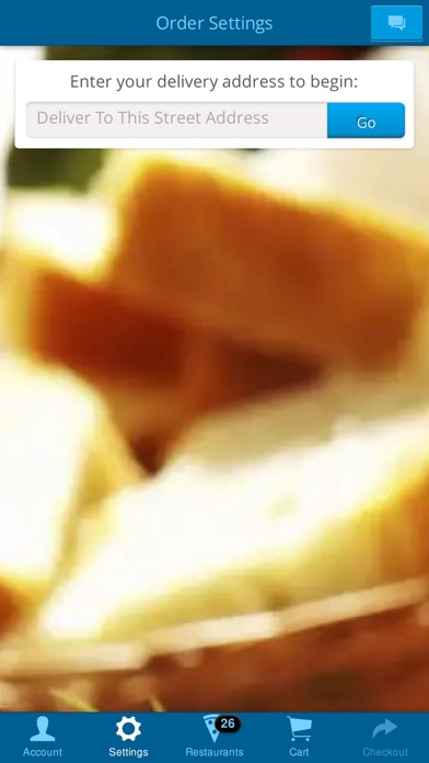 The Delivery Chef. iPhone screenshot 1 - Food & Drink app