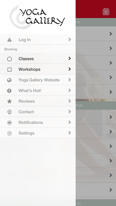 Yoga Gallery, LLC screenshot 2