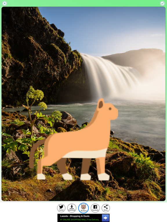 Screenshot #5 pour Pet Emoji Photo Editor