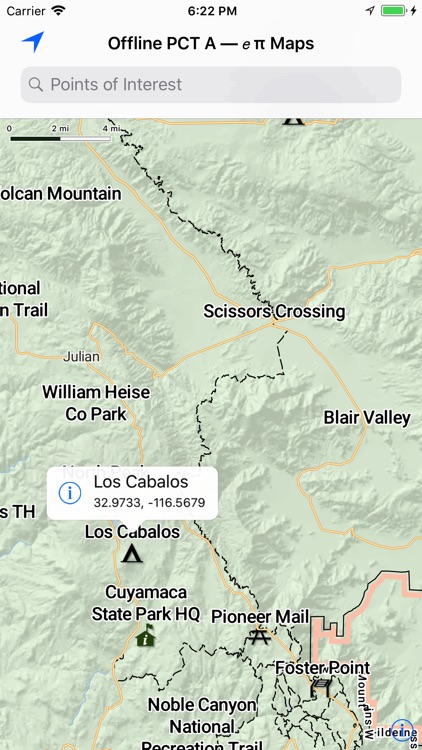 Offline PCT Map, Section A screenshot-4