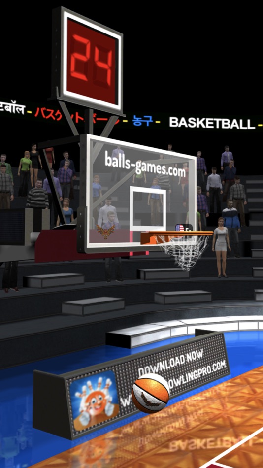 #8. Basketball 3D Shooting Contest (iOS) 由: Mobilaxy