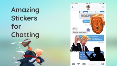 Animated Donald Trump GIF Emo screenshot 3