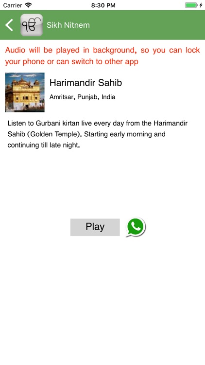Sikh Nitnem + Live Gurbani screenshot-3