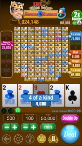 King Of Video Poker Multi Hand screenshot #2 for iPhone