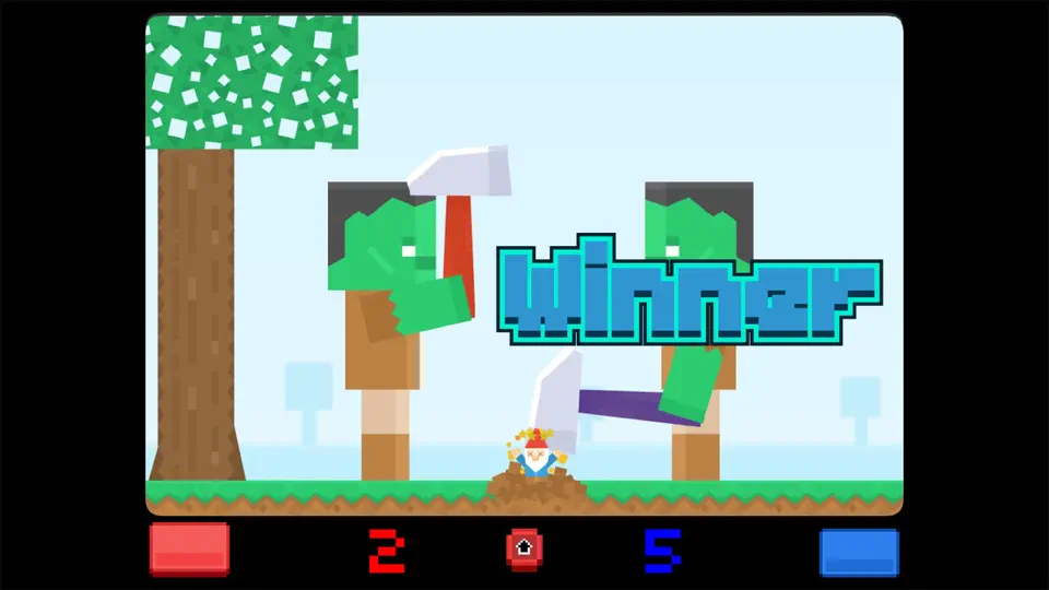 Скриншот Пиксельная Игры на 2 игрока на iPhone 5