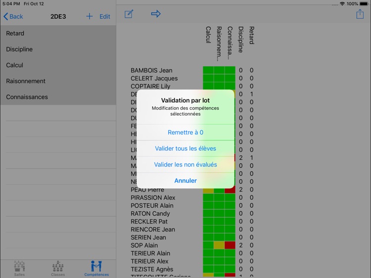 Salle de classe screenshot-7