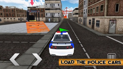 Police Car Transport Sim screenshot 1