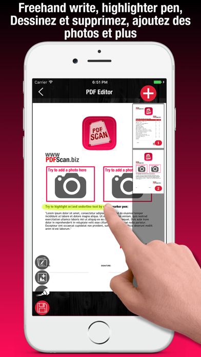 Screenshot #2 pour Scanner PDF + signer document