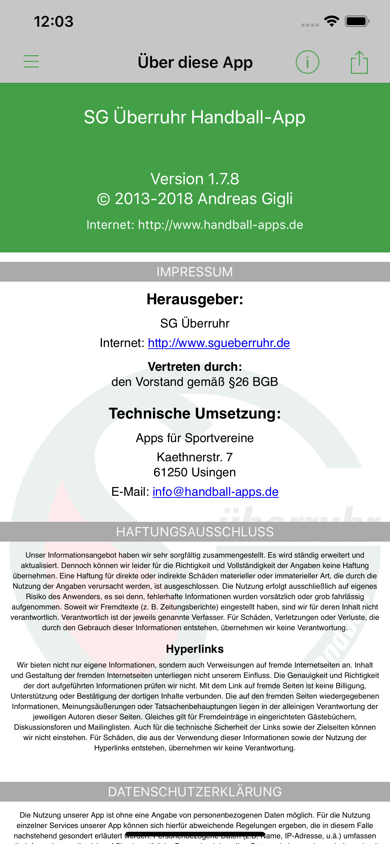 SG Überruhr screenshot 4