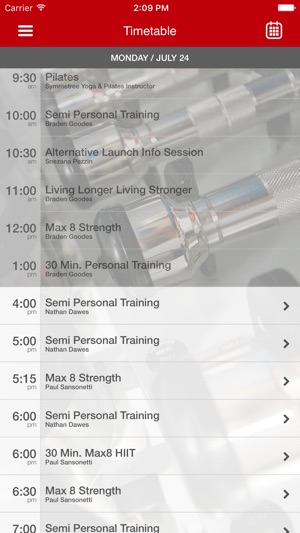 Sentience Personal Training(圖3)-速報App