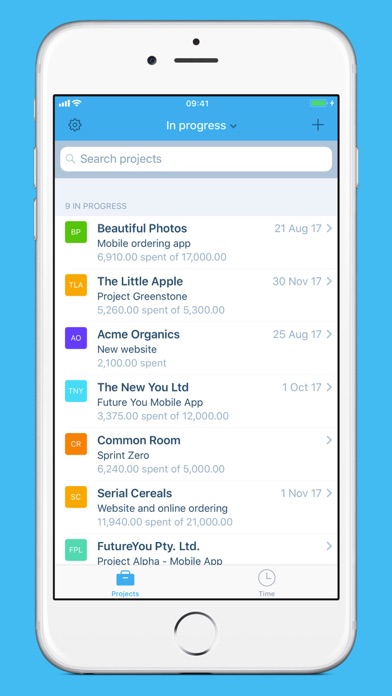 Xero Projects screenshot 2